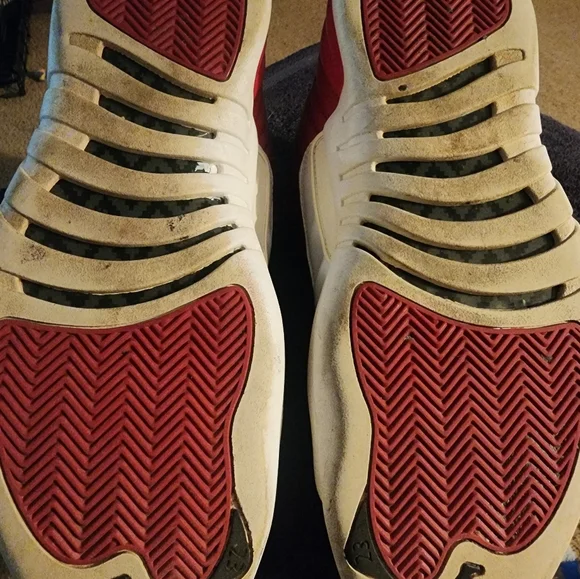 Retro Jordan 12 Gym Red And White. - Picture 3 of 7